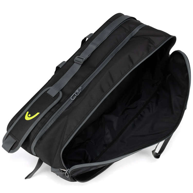 Geanta tenis HEAD TENIS BASE M 6R 261413 Negru-galben photo 5