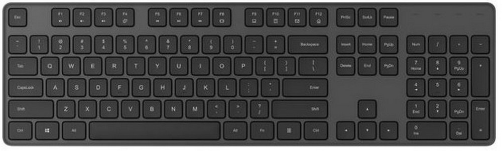 Клавиатура + мышь беспроводная Xiaomi Mijia Wireless Keyboard and Mouse Combo (WXJS01YM) / Мембранная photo 3