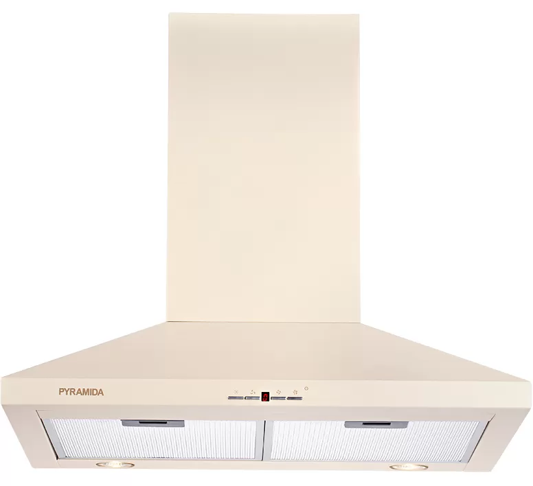 Вытяжка купольная Pyramida TK 60 IVORY/U, 1 моторов, 700 m3/ч, 60 см, Бежевый