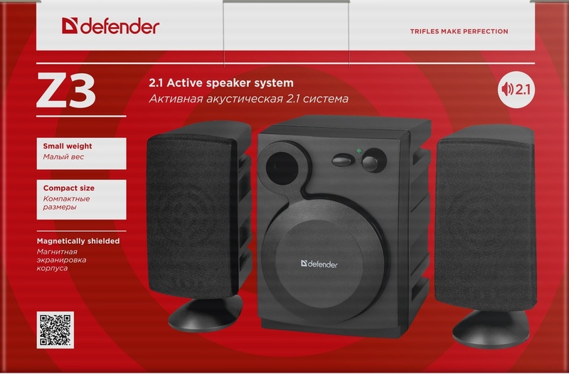 Компьютерные колонки Defender Z3 4W USB photo 4