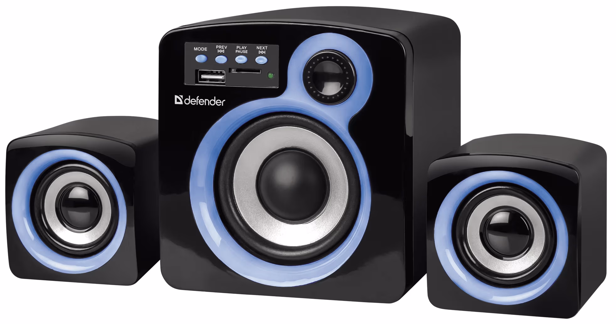 Компьютерные колонки Defender Z5 16W,  FM, SD/USB
