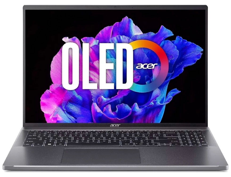 Ноутбук Acer SFG167152Z6, 16 ГБ, Серебристый