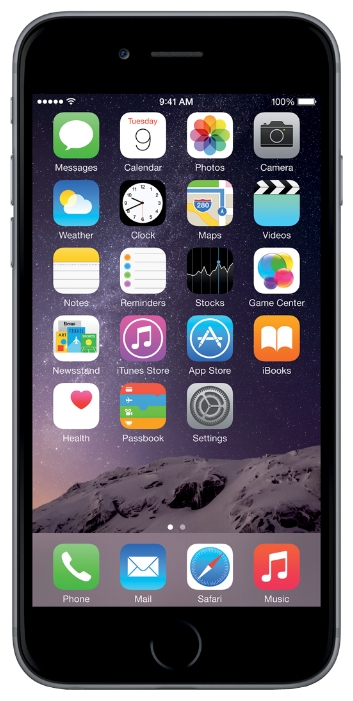Smartphone Apple 3A019Z/A 16Gb Silver photo 
