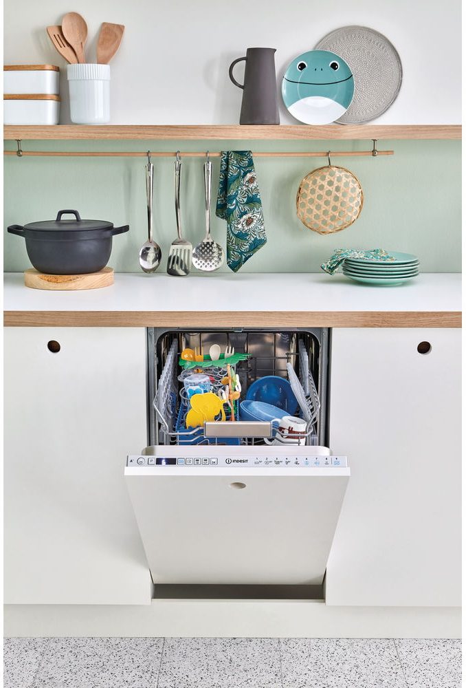 Посудомоечная машина встраиваемая Indesit DSIO 3T224 Z E /10 Комплектов /Узкая photo 2