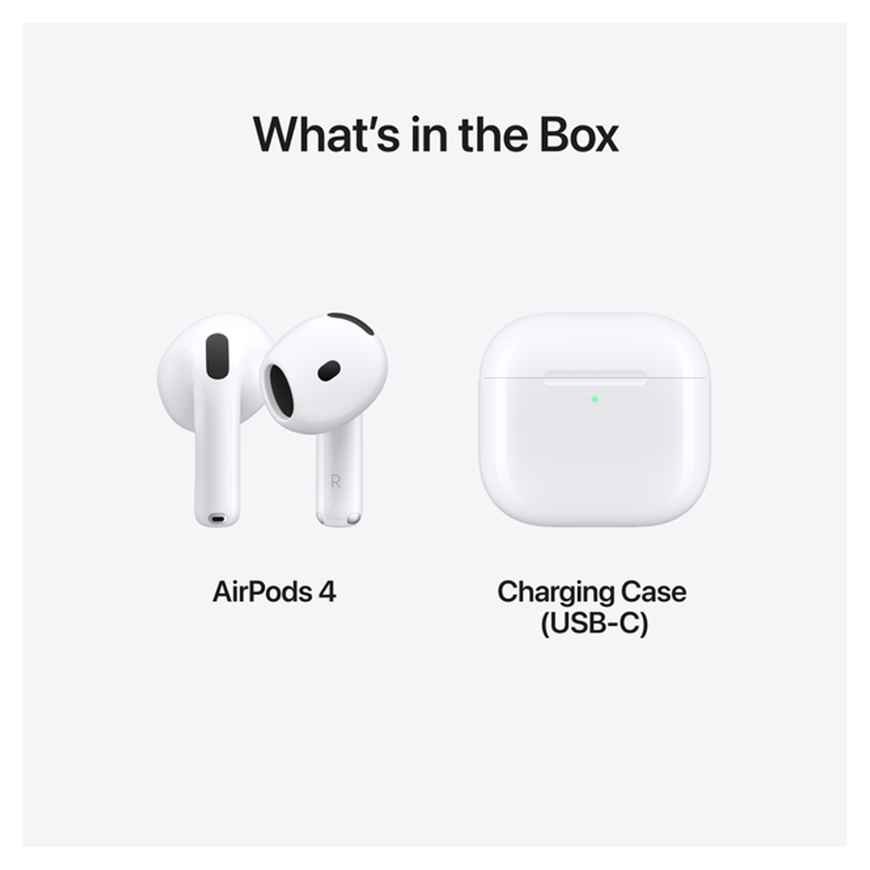 Наушники Apple AirPods 4 Белый Беспроводные / Дом и Офис / Белый photo 5