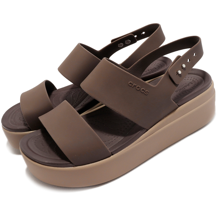 Сандалии Crocs Brooklyn Low / Женский / 36-37 / Коричневый photo 2