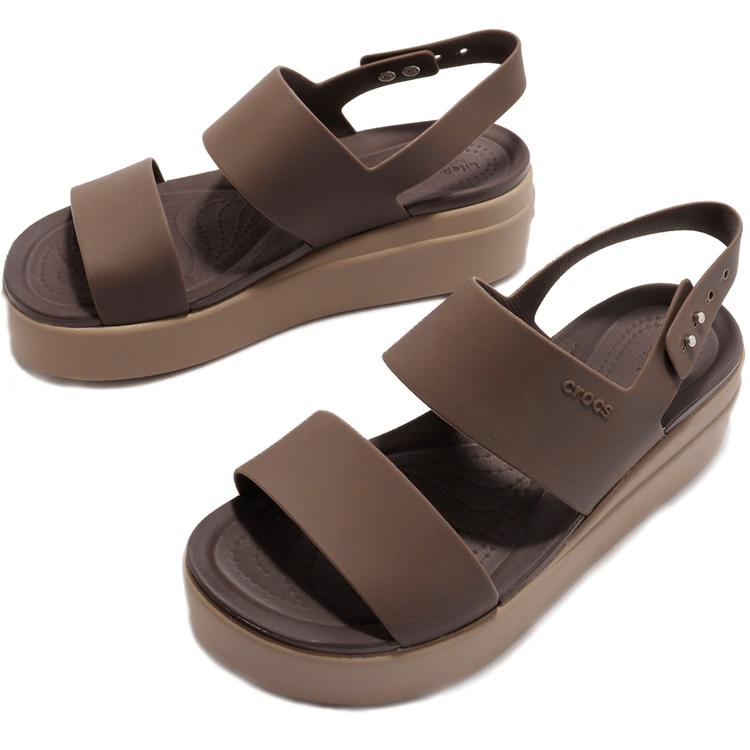 Сандалии Crocs Brooklyn Low / Женский / 36-37 / Коричневый photo 5