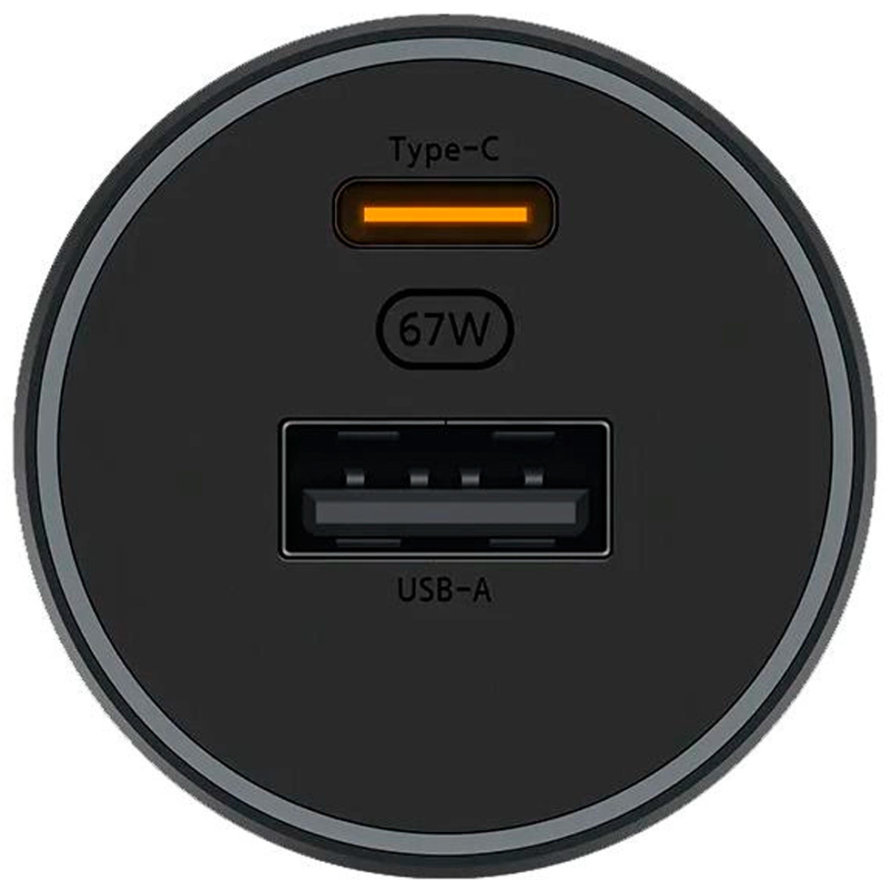 Incarcator auto p/u telefon mobil Xiaomi Mi 67W (USB-A+Type-C) 43907 photo 3