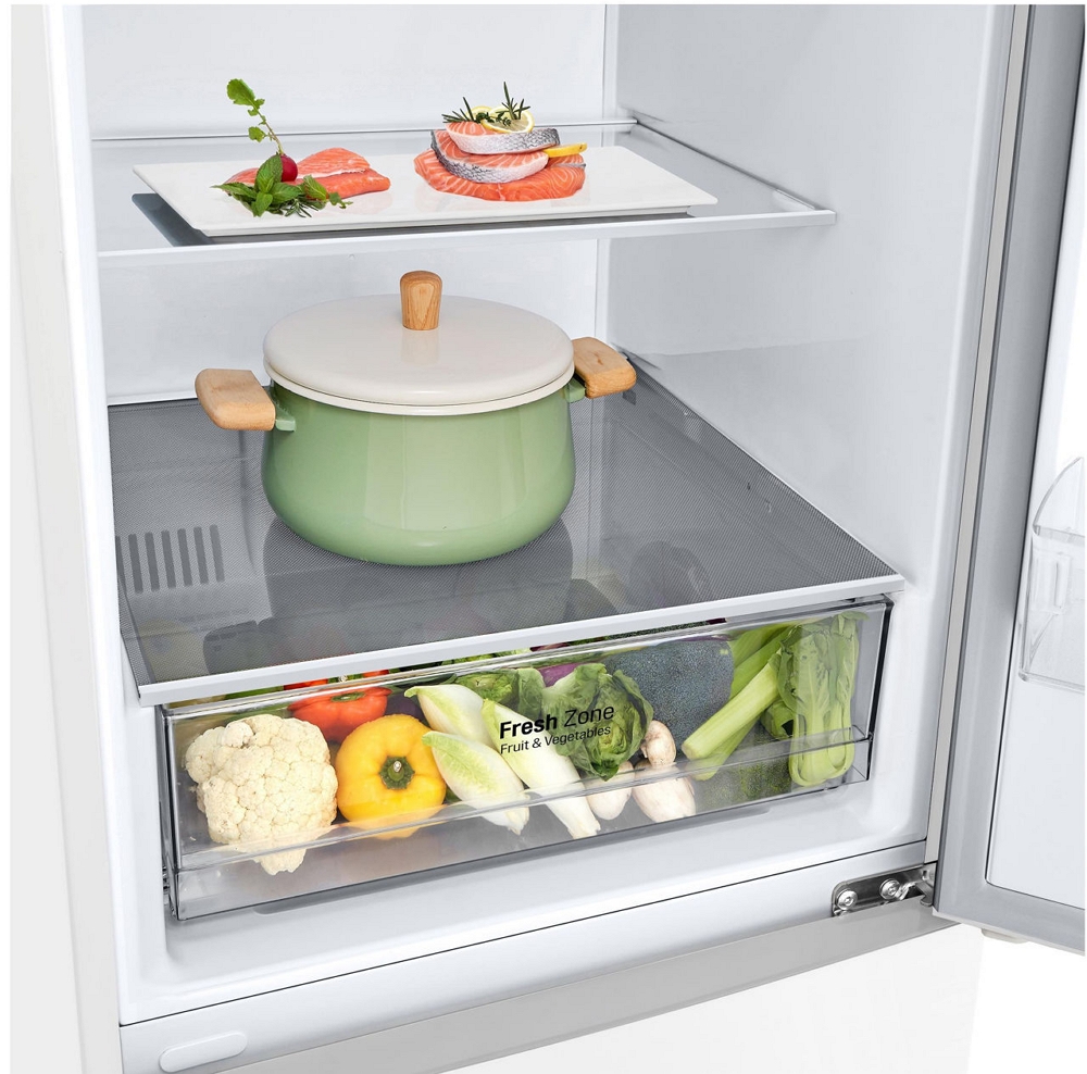 Frigider cu doua usi LG GW-B509CQZM / 364 l / 203 cm / A++ / Alb photo 4