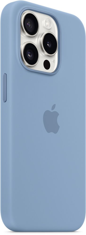 Чехол Для смартфона Apple iPhone 15 Pro Silicone Case Winter Blue (MT1L3ZM) Синий photo 3