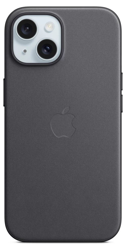 Чехол Apple iPhone 15 FineWoven Case Black (MT393ZM) Чехол Apple iPhone 15 FineWoven Case Black (MT393ZM)