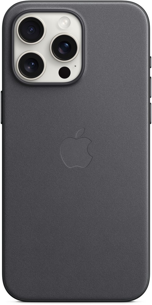 Чехол Для смартфона Apple iPhone 15 Pro Max FineWoven Case Black (MT4V3ZM) Черный photo 3