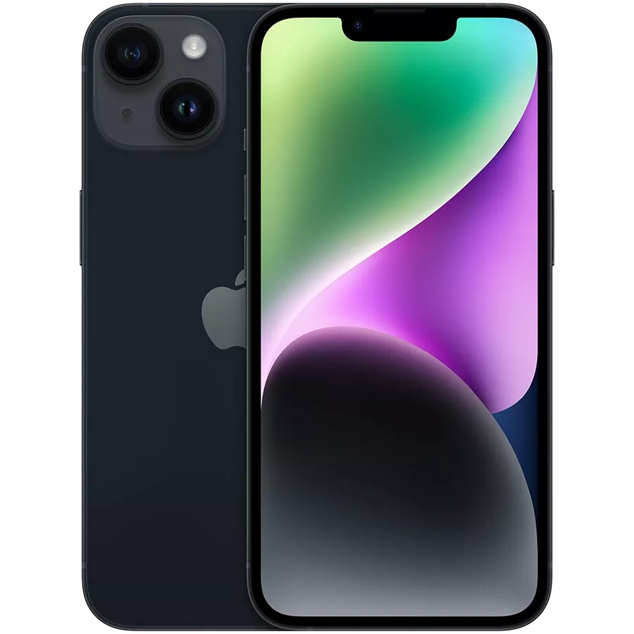 Smartphone Apple iPhone 14 128GB Midnight (MPUF3RX/A) photo 1
