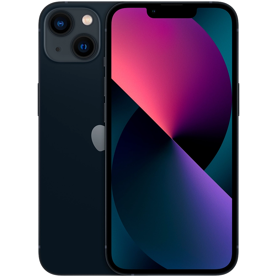 Smartphone (Refurbished) Clasa A iPhone 13 256 GB Midnight photo 1