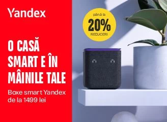 Reduceri de până la -20% la boxe smart Yandex