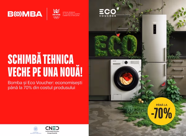 Schimbă tehnica veche pe una nouă prin programul național Eco Voucher