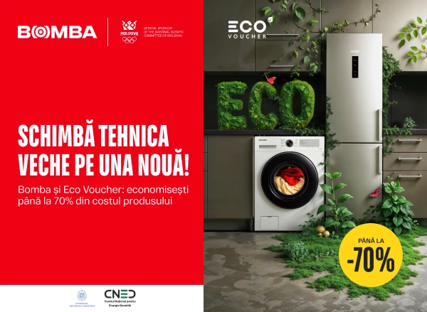 Schimbă tehnica veche pe una nouă prin programul național Eco Voucher