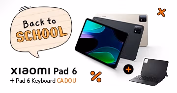 Back to school, Xiaomi Pad 6 + Pad 6 Keyboard cadou