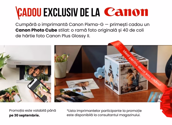 Cumpără Canon PIXMA-G și primești un cadou garantat!
