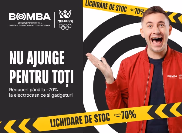 Reduceri de până la 70%: Lichidare de stock totală!