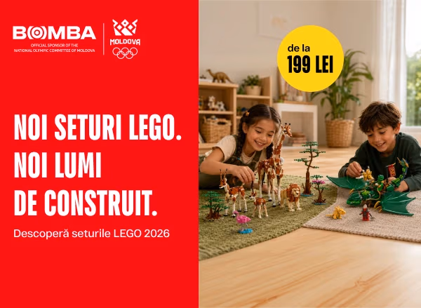 Descoperă noua colecție LEGO 2026, acum de la doar 199 lei