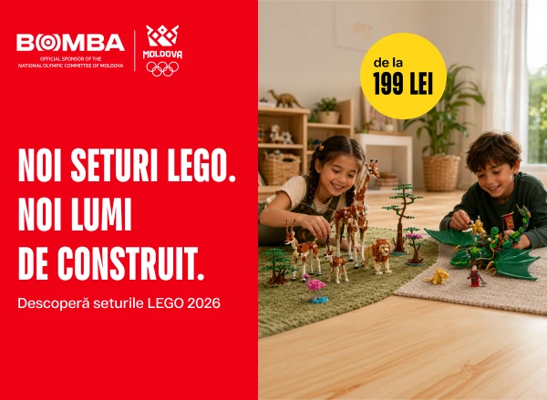 Descoperă noua colecție LEGO 2026, acum de la doar 199 lei