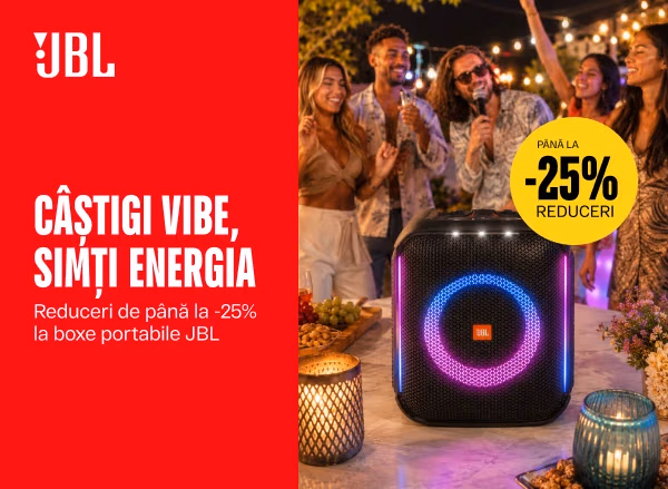 Reduceri de până la -25% la boxe portabile JBL