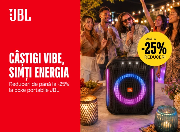 Reduceri de până la -25% la boxe portabile JBL
