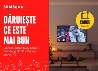 Cumpărați un televizor Samsung și primiți în cadou suport TV!