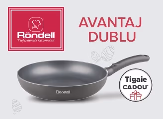 Cadou garantat la procurarea veselei Rondell!