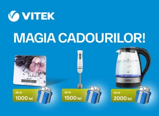 Cadou garantat la procurarea tehnicii Vitek!