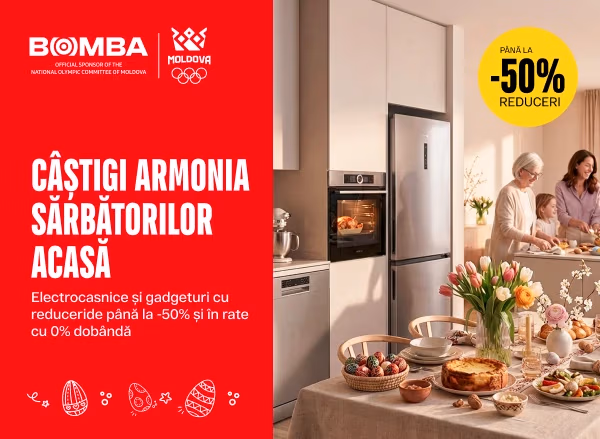 Armonia Paștelui începe acasă – reduceri de până la -50% Armonia Paștelui începe acasă – reduceri de până la -50%