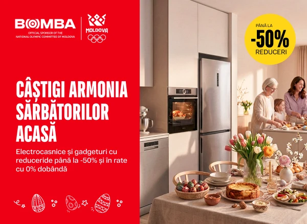 Armonia Paștelui începe acasă – reduceri de până la -50%