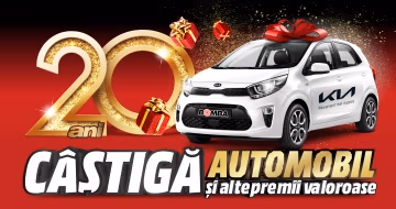 20 de ani BOMBA! câștigă-ți mașina 20 de ani BOMBA! câștigă-ți mașina