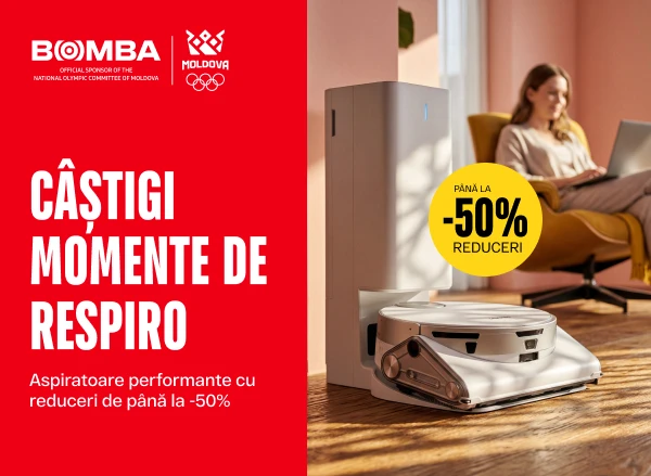 Alege un aspirator cu o reducere de până la −50% și simte-te minunat în propria casă, când totul strălucește