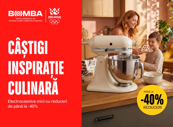 Reduceri de sărbători de până la -40% la electrocasnice mici
