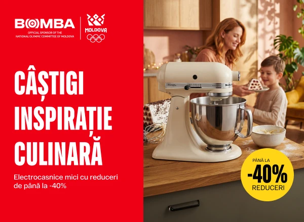 Reduceri de sărbători de până la -40% la electrocasnice mici
