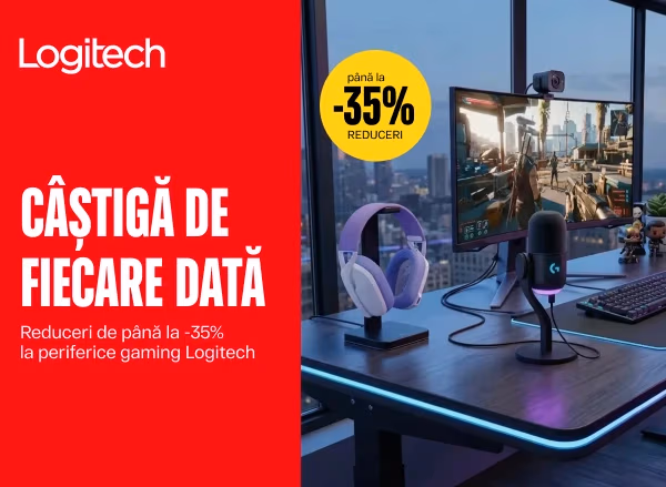 Reduceri la perifericele de gaming Logitech