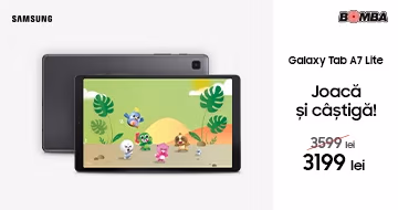 Galaxy Tab A7 Lite: Joacă și câștigă! Galaxy Tab A7 Lite: Joacă și câștigă!