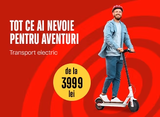 Transport electric accesibil pentru toți: prețuri începând de la 2999 lei!