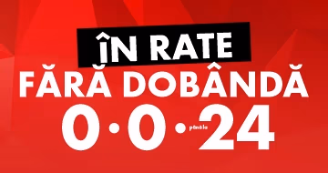 În rate fără dobândă!