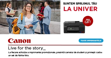 Сumpără o imprimantă Canon și primești un cadou hârtie foto!
