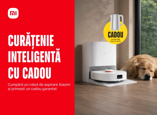 Cumpără un aspirator robot Xiaomi — primește un cadou garantat!