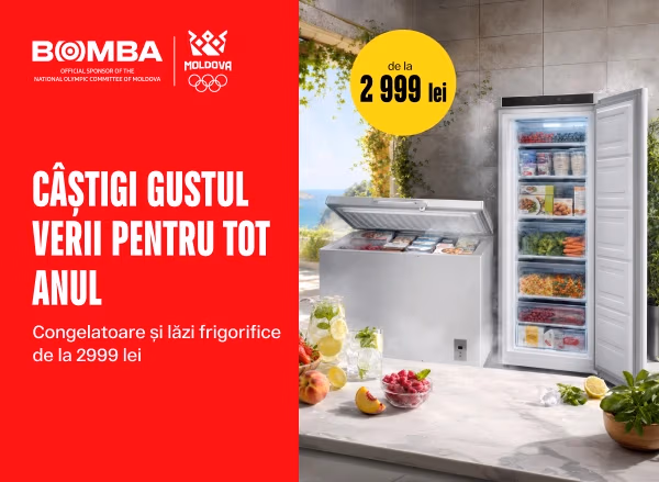 Prospețimea verii tot anul – congelatoare și lăzi frigorifice de la 2999 lei