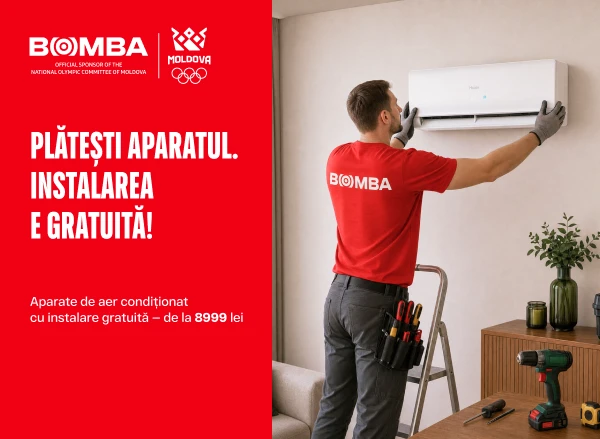 Aparate de aer condiționat cu instalare gratuită — de la 8999 lei