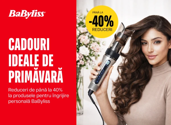 Reduceri de până la -40% la tehnica BaByliss!