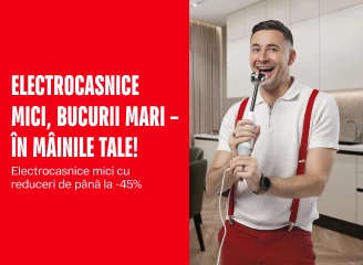 Reduceri de pana la 45% la electrocasnice mici