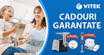 Cumpărați o mașină de tocat carne sau Blender Vitek și obțineți un cadou garantat! Cumpărați o mașină de tocat carne sau Blender Vitek și obțineți un cadou garantat!