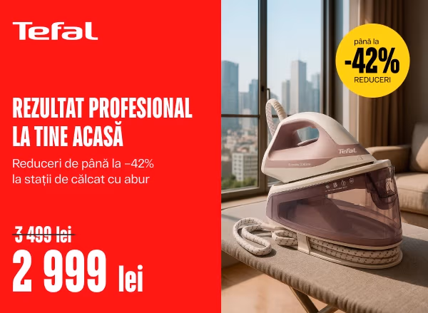 Reduceri WOW la fiare de călcat și aparate cu abur!
