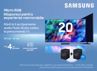 Noua generație de televizoare Samsung — disponibilă la precomandă